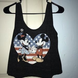 Disney Minnie and Mickey Tank Top / July 4th